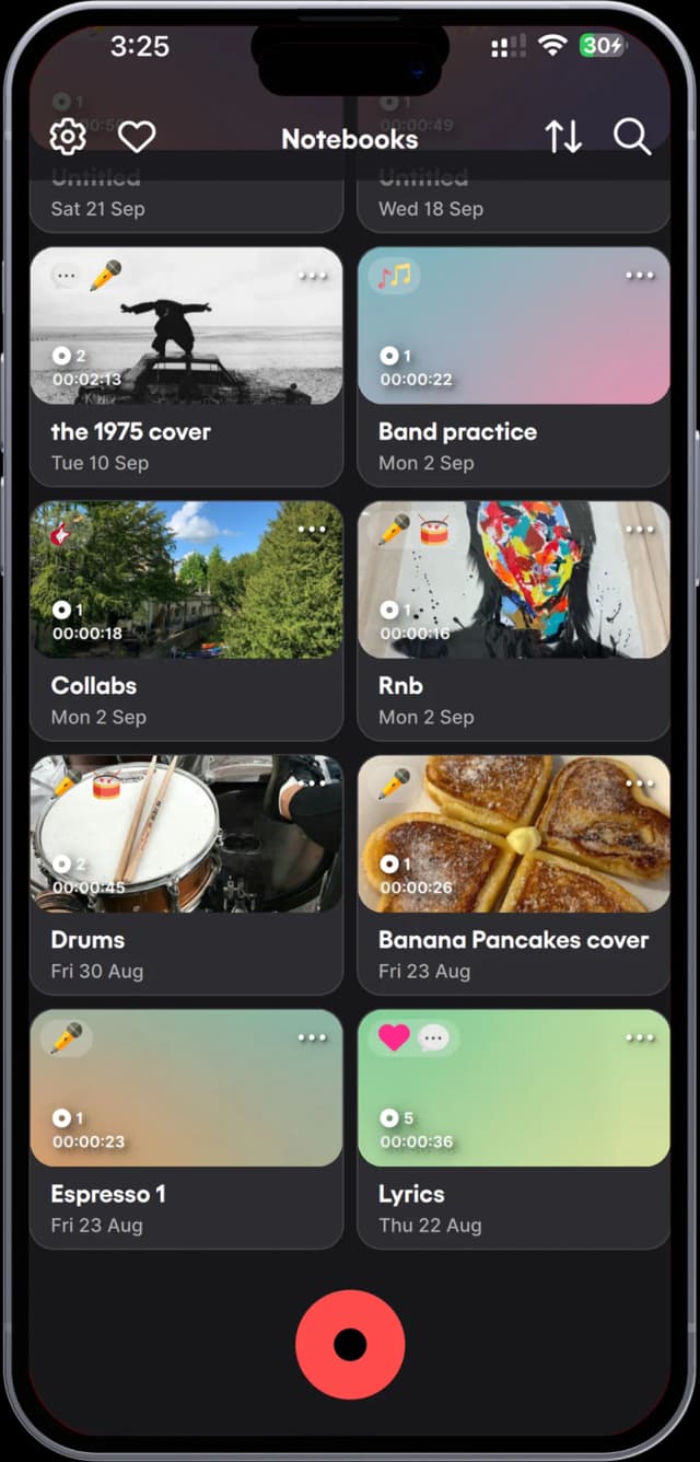 Dubnote notebook view